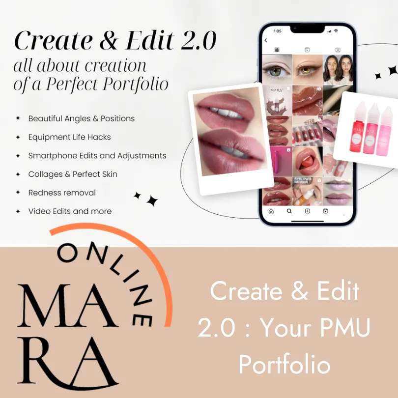 Mara Pro ONLINE Course - Create & Edit Your PMU Portfolio