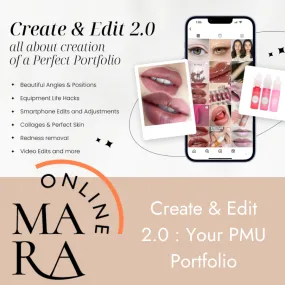 Mara Pro ONLINE Course - Create & Edit Your PMU Portfolio