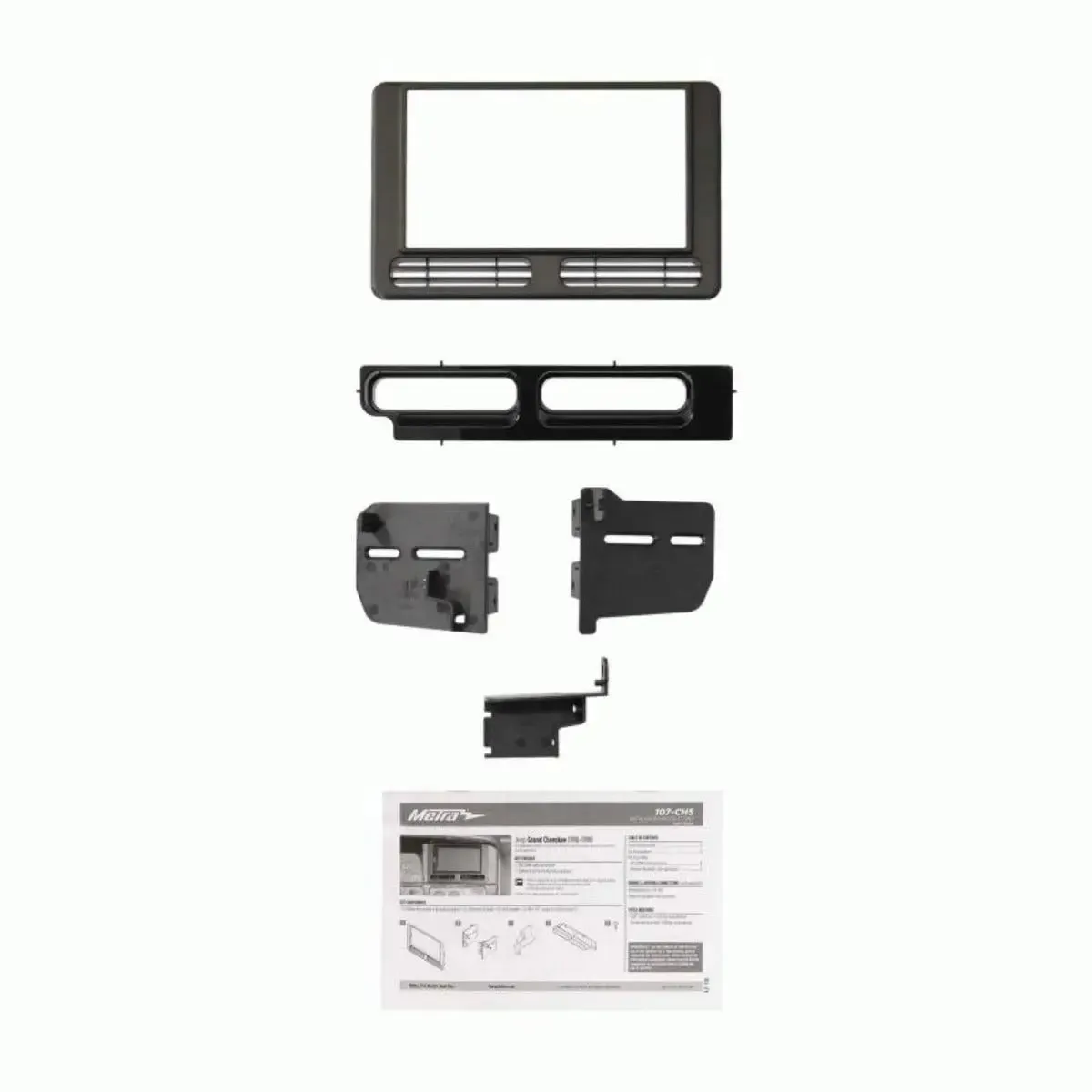 Metra 107-CH5 Dash Kit for Pioneer modular 6.8” Radios for Jeep Grand Cherokee 1996-1998 Vehicles