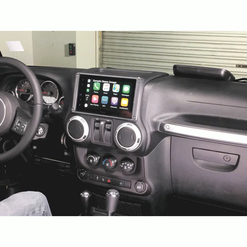 Metra 108-CH1B Dash Kit for Pioneer DMH-C5500NEX 8" Radio Jeep Wrangler 2011-2017