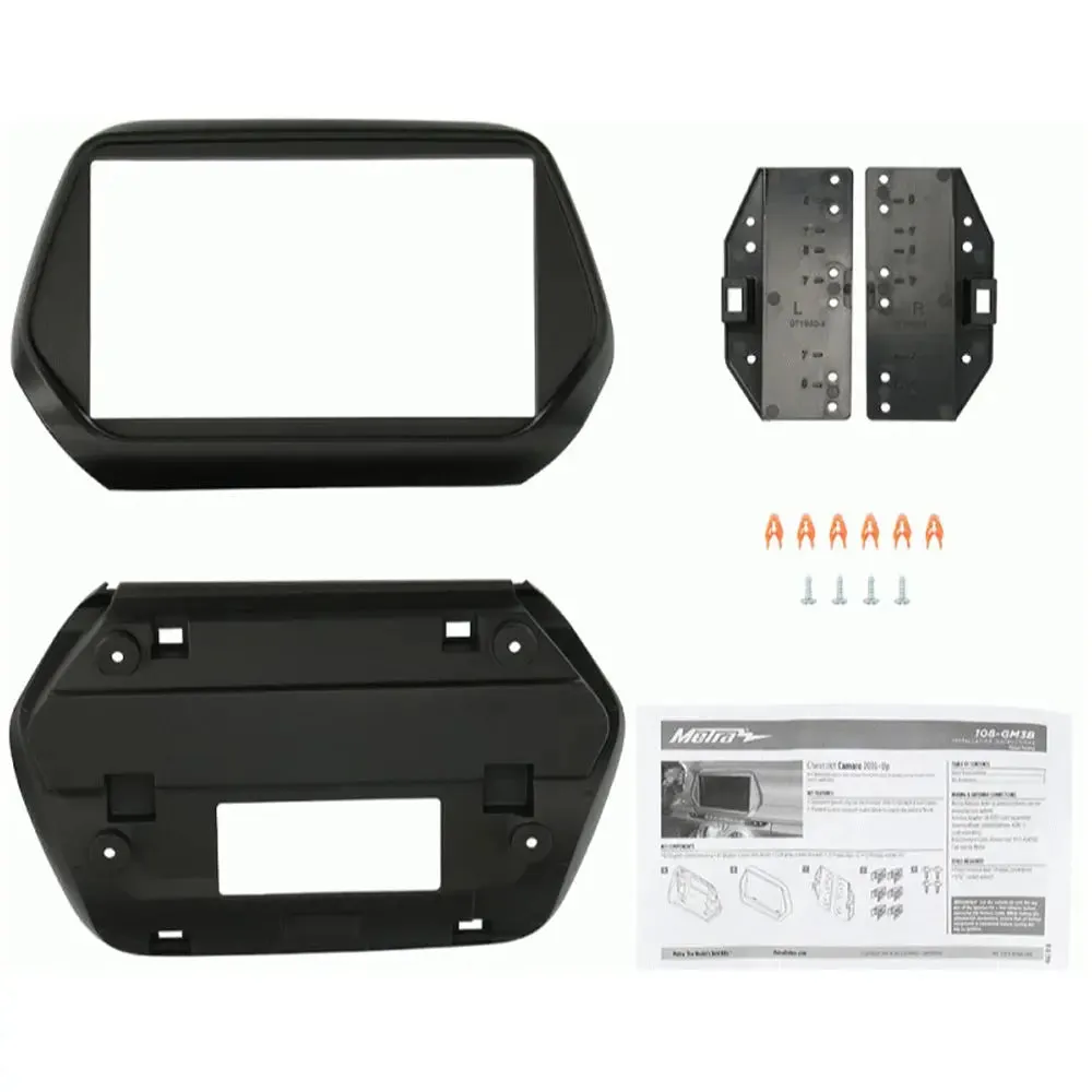 Metra 108-GM3B for Pioneer 8" Radio Dash Kit For Chevrolet Camaro 2016-2020 Matte Black