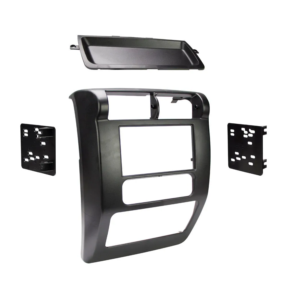 Metra 95-6541 Matte Black Double DIN Dash Kit for 2003-2006 Jeep Wrangler