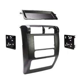 Metra 95-6541 Matte Black Double DIN Dash Kit for 2003-2006 Jeep Wrangler