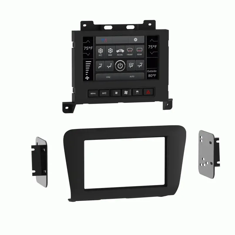 Metra 95-6552B 7" inch Double DIN Dash Kit for Select 2015-2020 Dodge Charger Vehicles