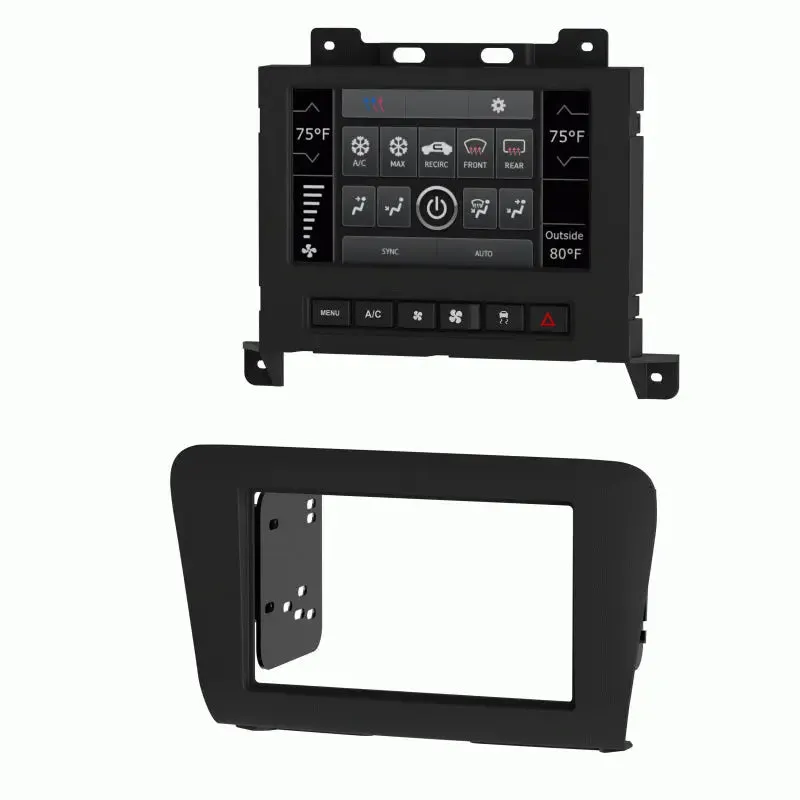 Metra 95-6552B 7" inch Double DIN Dash Kit for Select 2015-2020 Dodge Charger Vehicles
