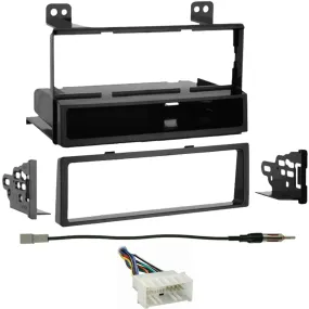 Metra 99-7323 Single DIN Dash Kit for Hyundai 2006-2014 w/ Wiring Harness & Antenna Adapter