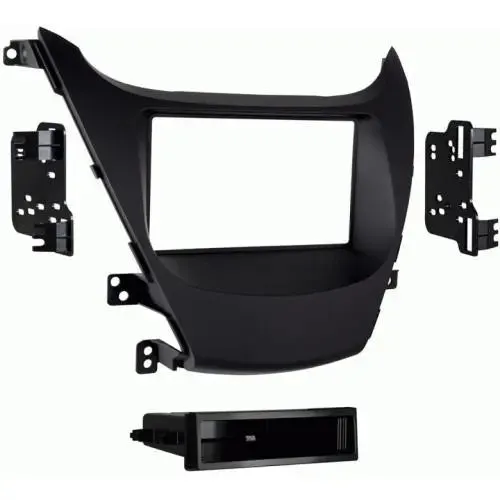 Metra 99-7362B Black Single DIN Dash Kit for 2014-up Hyundai Elantra