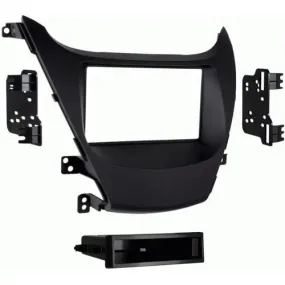 Metra 99-7362B Black Single DIN Dash Kit for 2014-up Hyundai Elantra