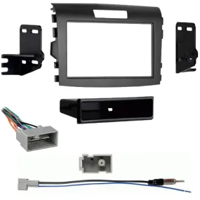 Metra 99-7802CH Single DIN Dash Kit for Honda CR-V 2012-2016 w/ Wire Harness & Antenna Adapter