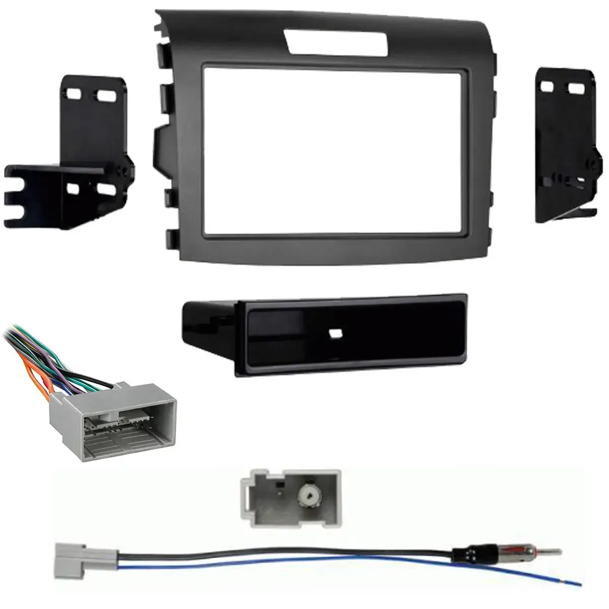 Metra 99-7802CH Single DIN Dash Kit for Honda CR-V 2012-2016 w/ Wire Harness & Antenna Adapter