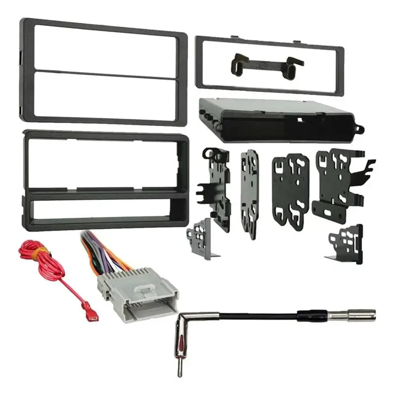 Metra 99-8205 Single/Double DIN Dash Kit   Harness for 2003-2008 Pontiac Vibe