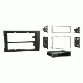 Metra 99-9107B Black Double DIN Stereo Dash Kit for 2002-2008 Audi A4