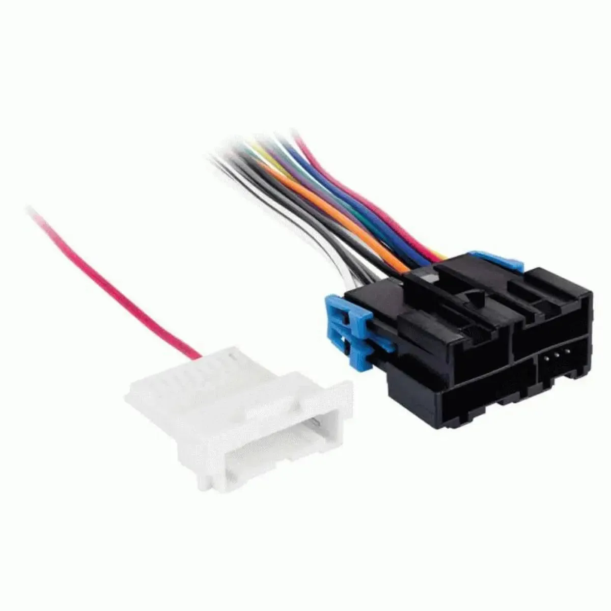 Metra DP-3002TB 2 DIN Dash Kit w/ Amp Harness & Antenna Adapter for GM Vehicles (Textured Black)