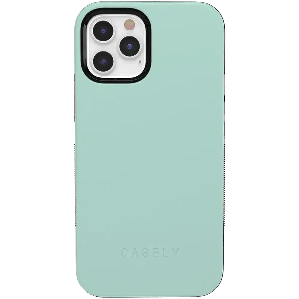 Mint Green on Pink | Ultra-Protective Bold Case