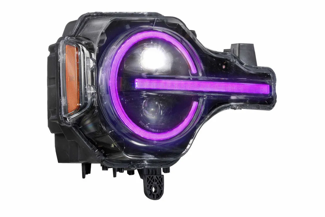 Morimoto XB LED Headlights Ford Bronco (2021-2022) White / Amber / RGB DRL
