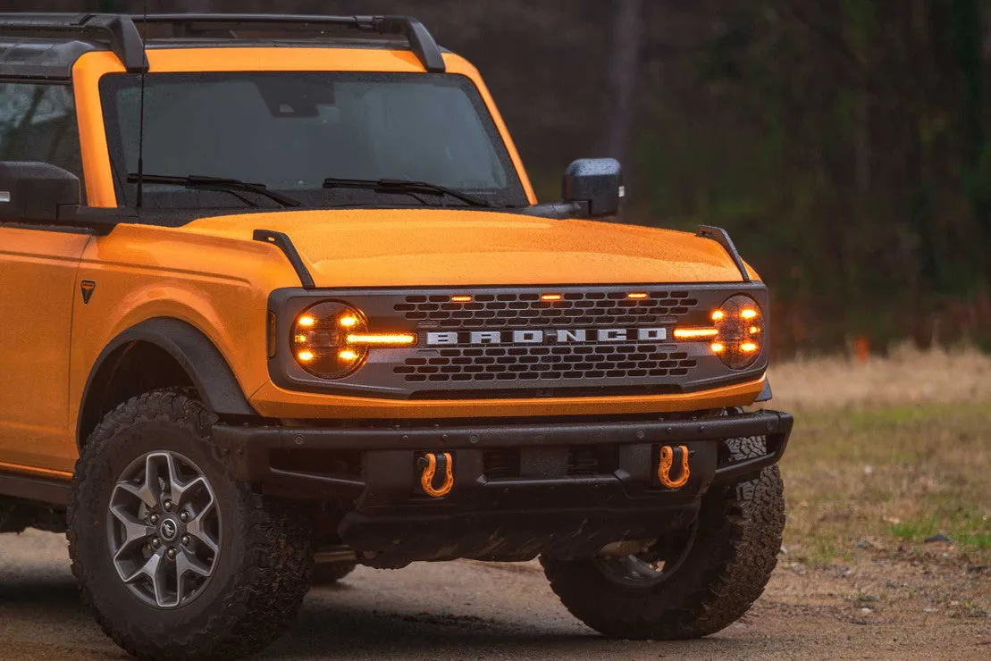 Morimoto XB LED Headlights Ford Bronco (2021-2022) White / Amber / RGB DRL