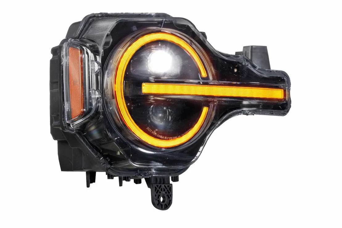 Morimoto XB LED Headlights Ford Bronco (2021-2022) White / Amber / RGB DRL