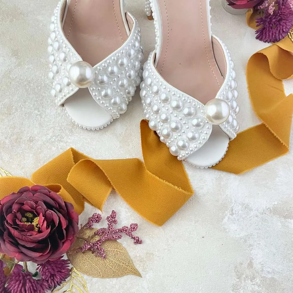 Mustard Styling Ribbon for Flat Lays