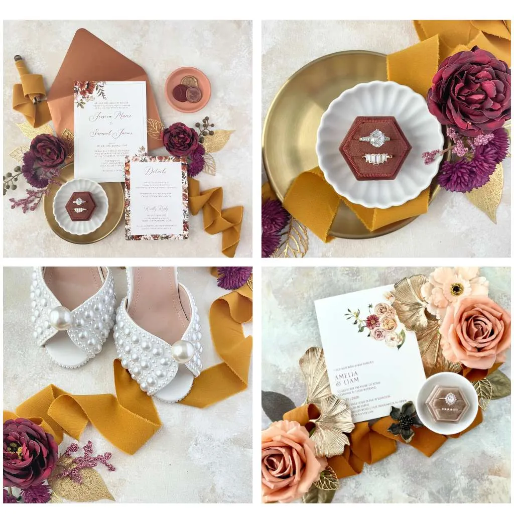 Mustard Styling Ribbon for Flat Lays
