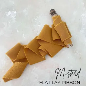 Mustard Styling Ribbon for Flat Lays
