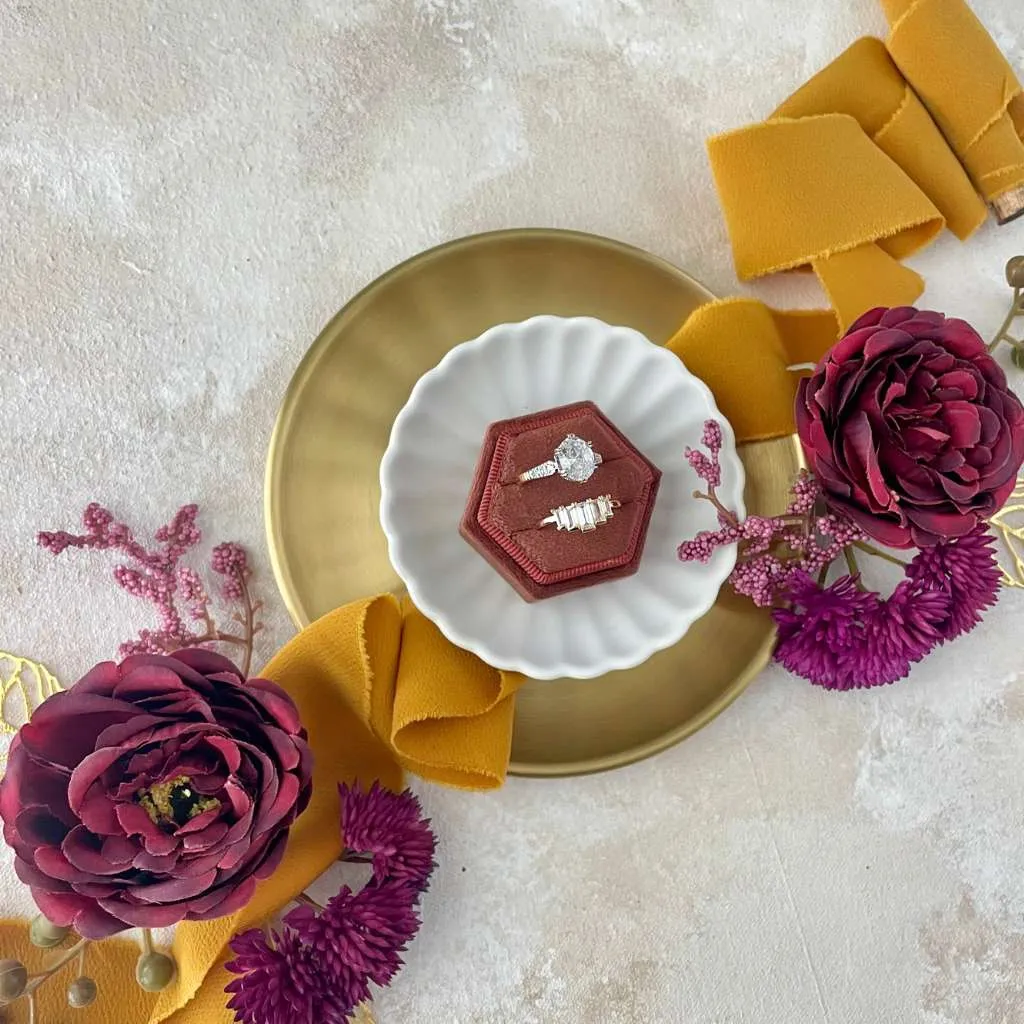 Mustard Styling Ribbon for Flat Lays