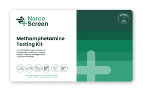 NarcoScreen Instant Results Methamphetamine Testing Kit (10 Tests included)