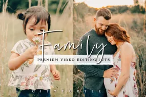 Natural FAMILY Documentary Video Editing LUTs