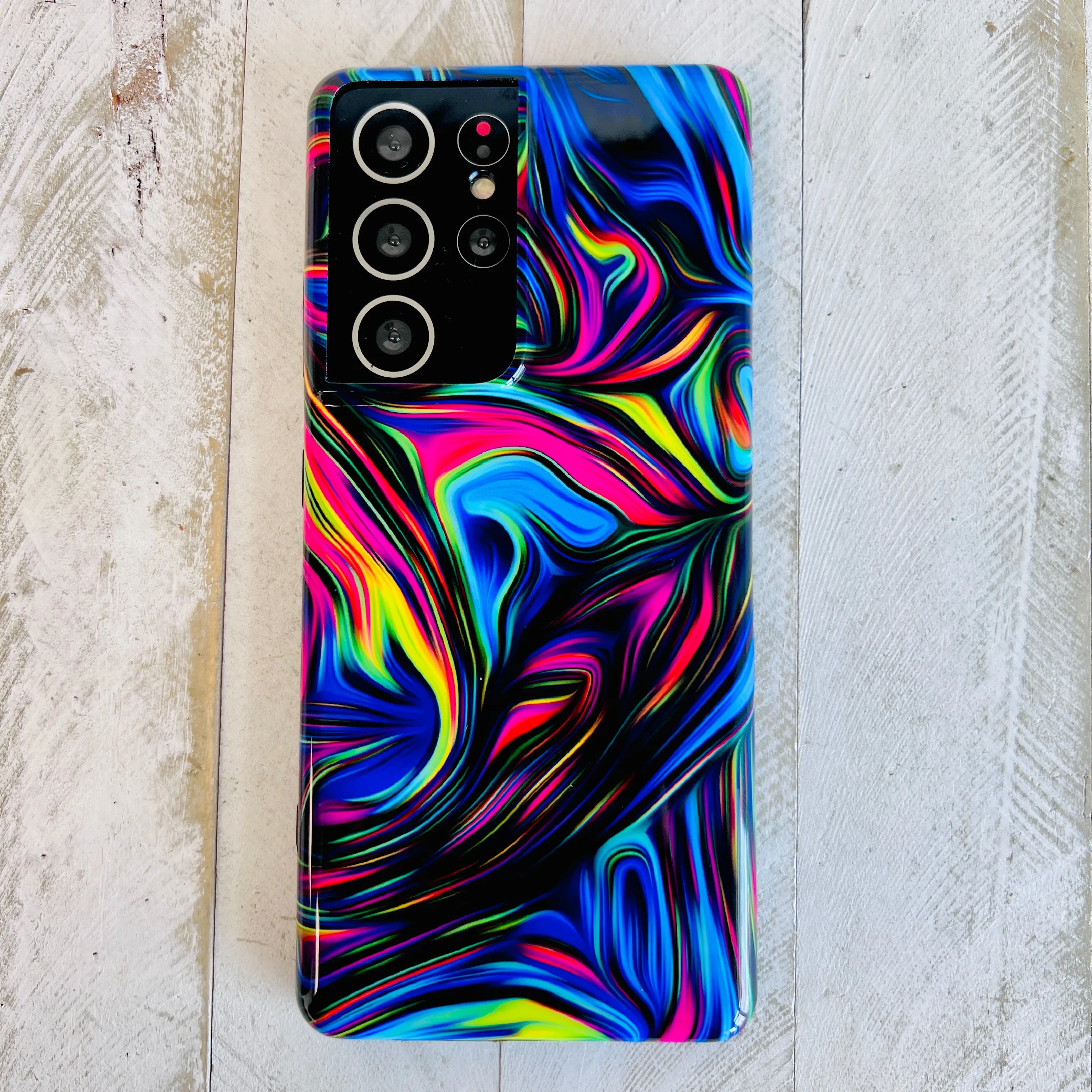 Neon Taffy Cell Phone Case For Samsung Galaxy