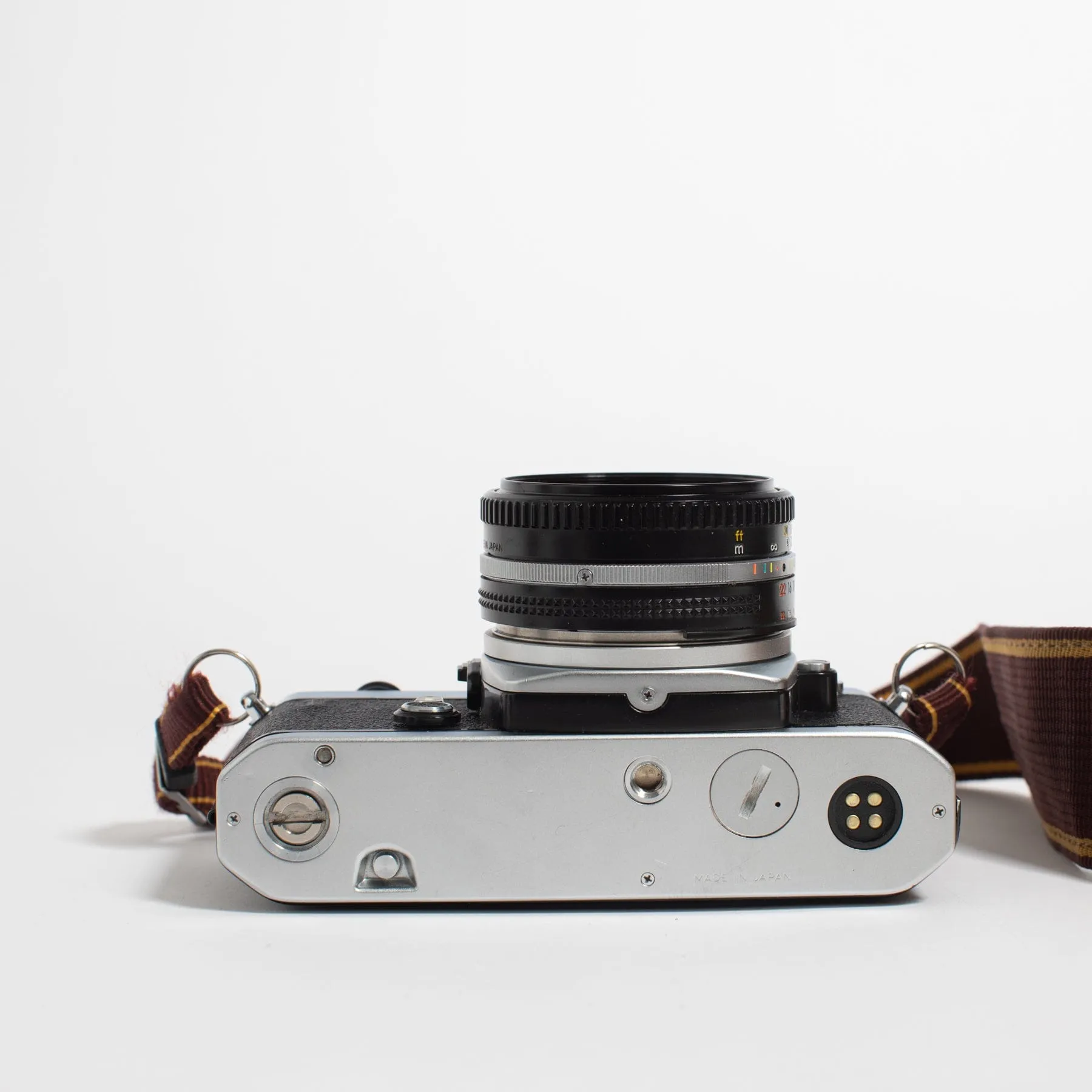 Nikon FE with 50mm f/1.8 lens body no. 3466417 -- fresh CLA!