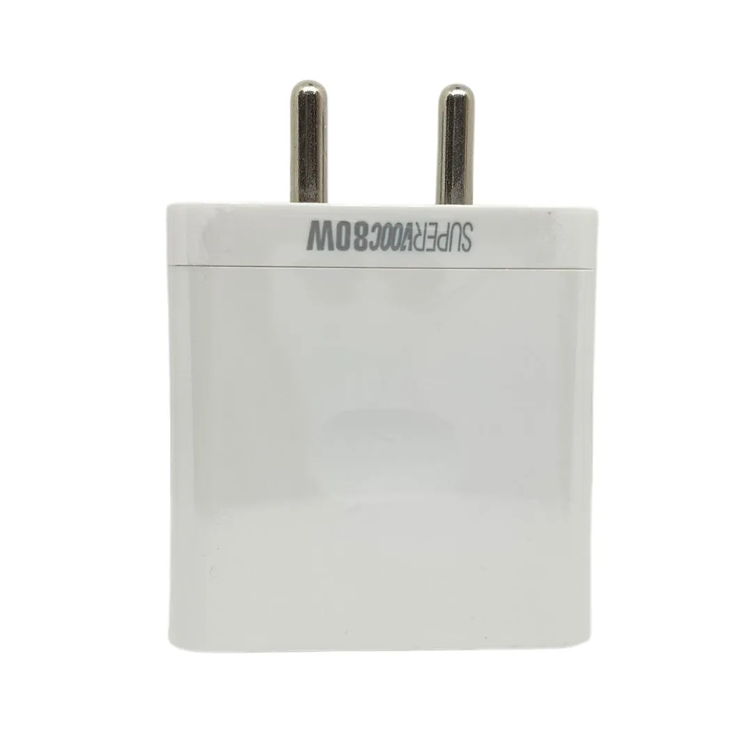 Oneplus Nord 3 5G 80W SUPERVOOC Mobile Charger With Warp Type C Cable