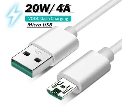 Oppo A5  Charge And Data Sync Cable White