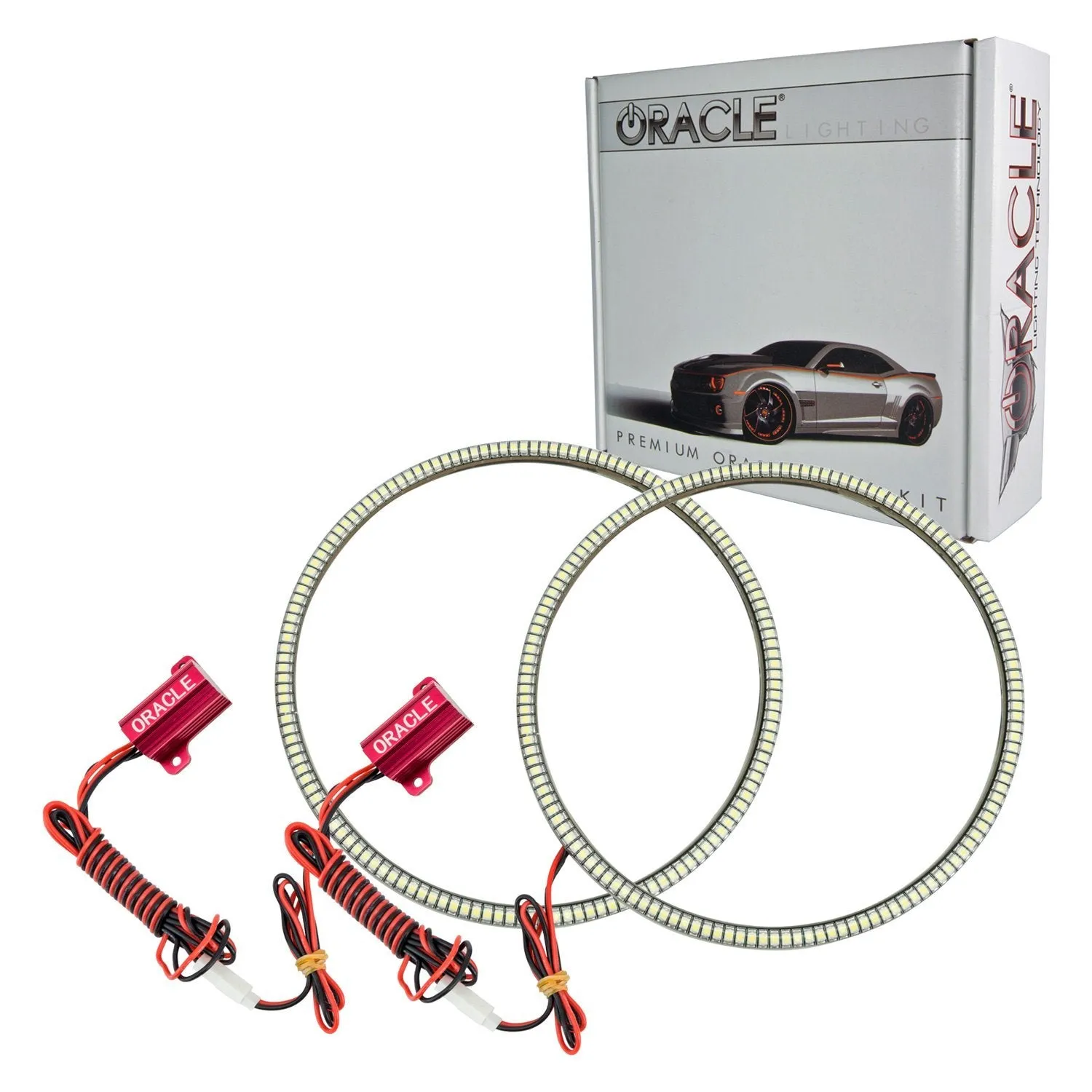 Oracle 7" Round LED Headlight Halo Kit - Multicolored