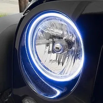 Oracle 7" Round LED Headlight Halo Kit - Multicolored