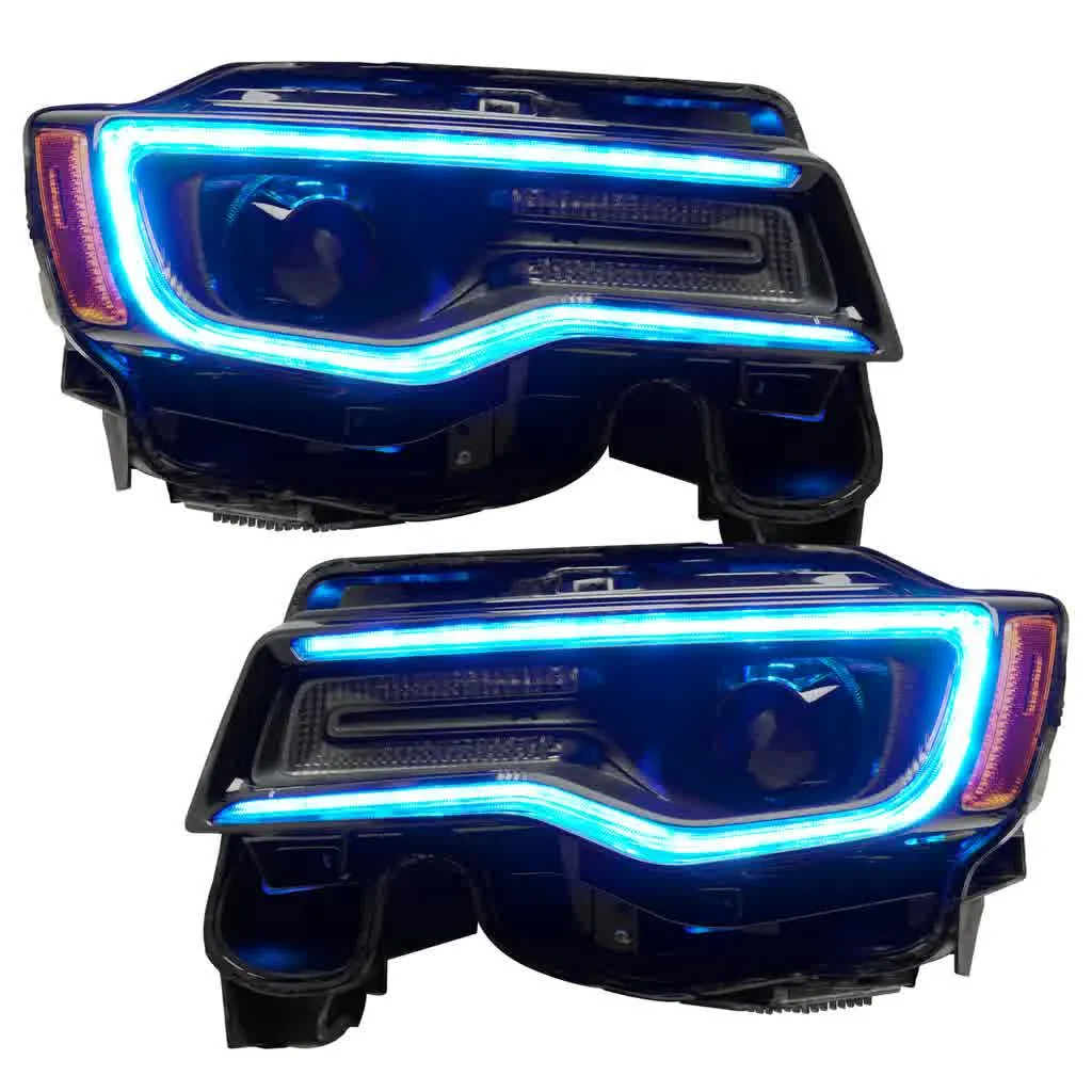 Oracle Headlight DRL Upgrade Jeep Grand Cherokee (14-21) RGB Dynamic Colorshift 1284-332