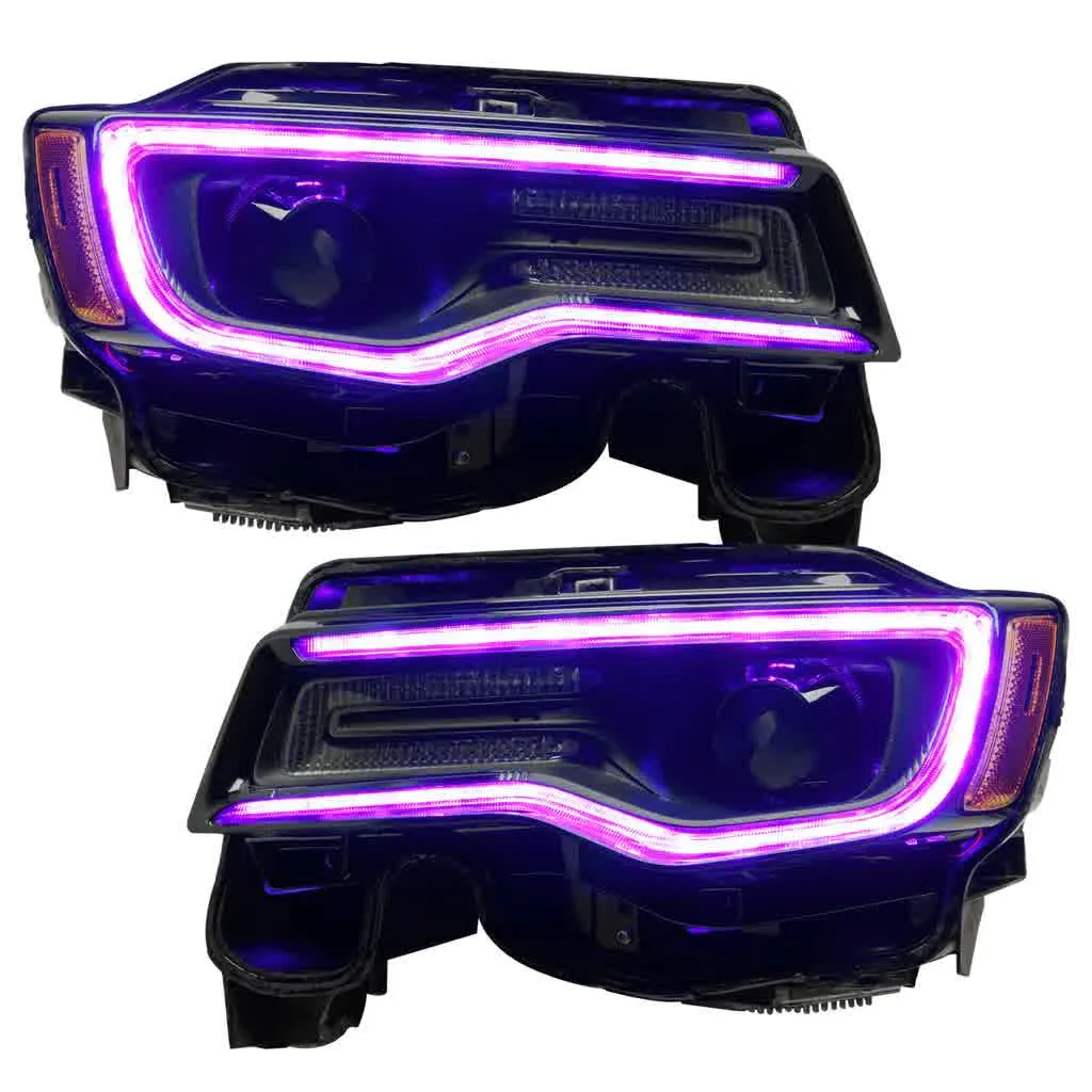 Oracle Headlight DRL Upgrade Jeep Grand Cherokee (14-21) RGB Dynamic Colorshift 1284-332