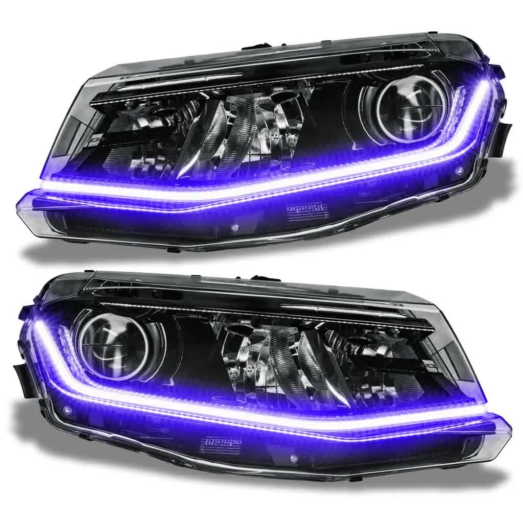 Oracle Headlight DRL Upgrade Kit Chevy Camaro (16-21) [ColorSHIFT - Surface Mount] w/ or w/o Controller