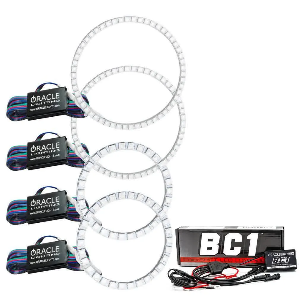 Oracle LED Headlight Halo Kit Chrysler 300 Base Touring (2005-2010) Multicolored