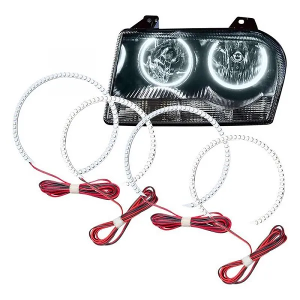 Oracle LED Headlight Halo Kit Chrysler 300 Base Touring (2005-2010) Multicolored