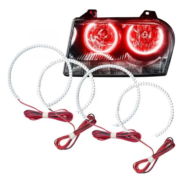 Oracle LED Headlight Halo Kit Chrysler 300 Base Touring (2005-2010) Multicolored
