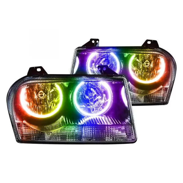 Oracle LED Headlight Halo Kit Chrysler 300 Base Touring (2005-2010) Multicolored