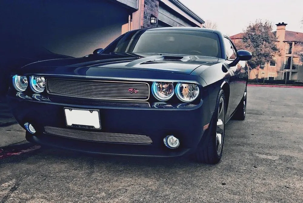 Oracle LED Headlight Halo Kit Dodge Challenger (2008-2014) [Surface Mount] Multicolored