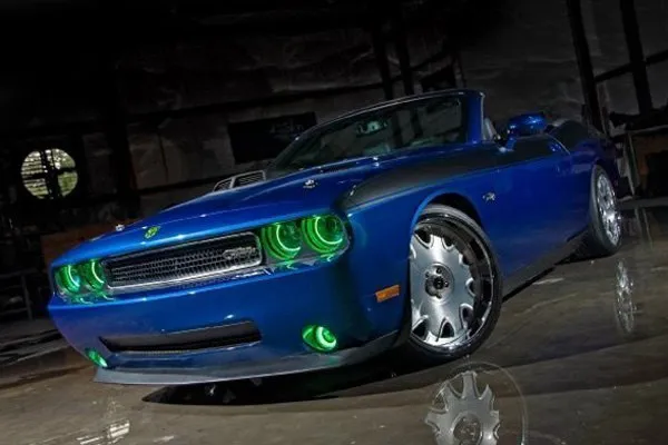Oracle LED Headlight Halo Kit Dodge Challenger (2008-2014) [Surface Mount] Multicolored