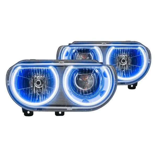 Oracle LED Headlight Halo Kit Dodge Challenger (2008-2014) [Surface Mount] Multicolored