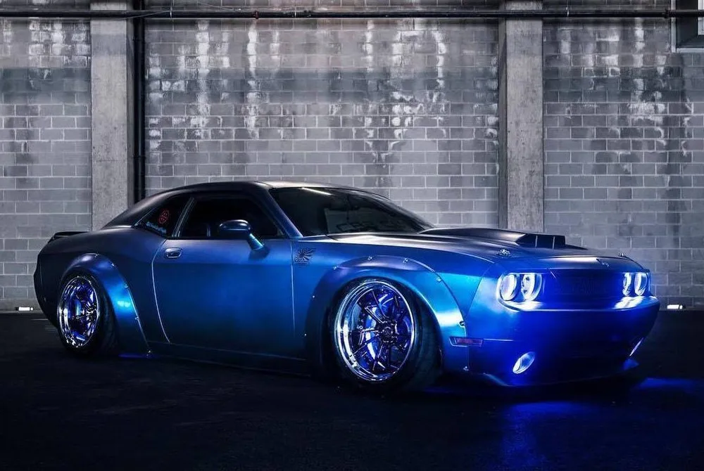 Oracle LED Headlight Halo Kit Dodge Challenger (2008-2014) [Surface Mount] Multicolored