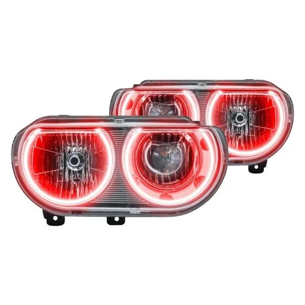 Oracle LED Headlight Halo Kit Dodge Challenger (2008-2014) [Surface Mount] Multicolored