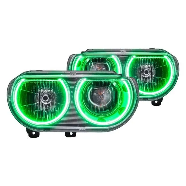 Oracle LED Headlight Halo Kit Dodge Challenger (2008-2014) [Surface Mount] Multicolored