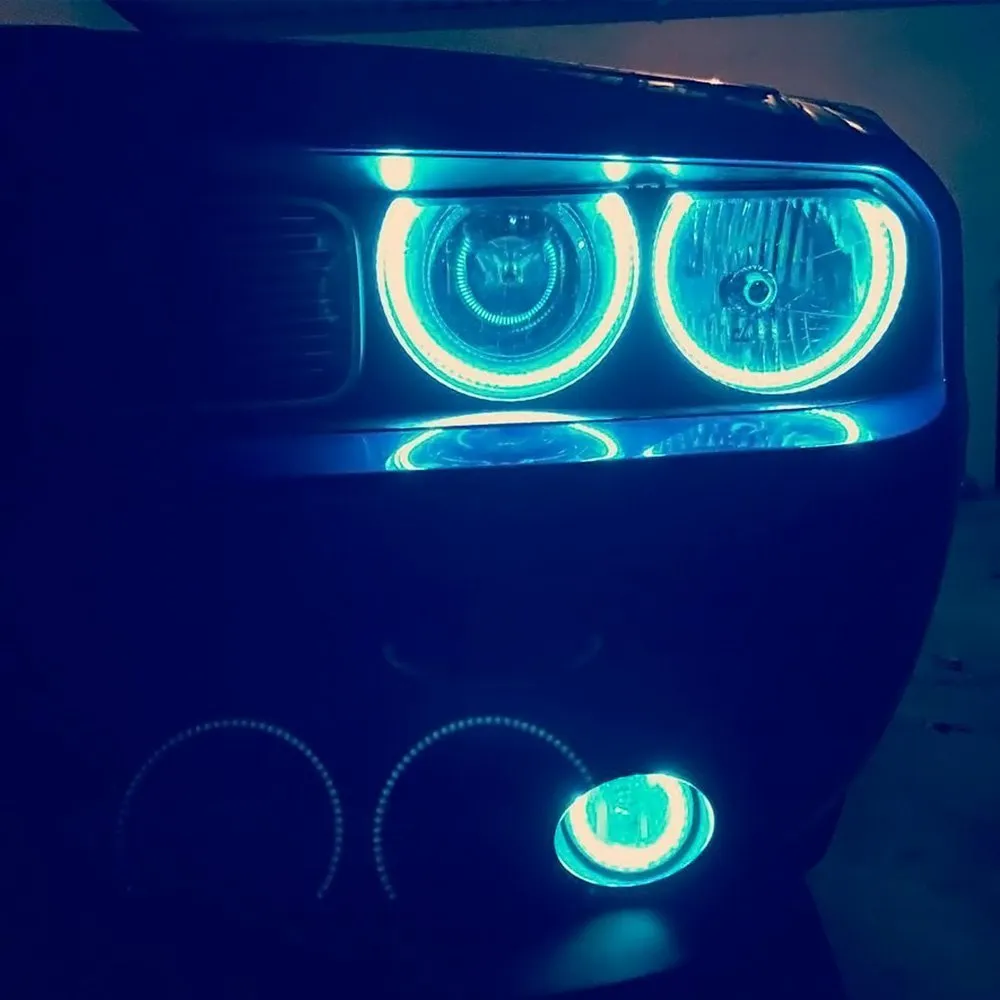 Oracle LED Headlight Halo Kit Dodge Challenger (2008-2014) [Surface Mount] Multicolored