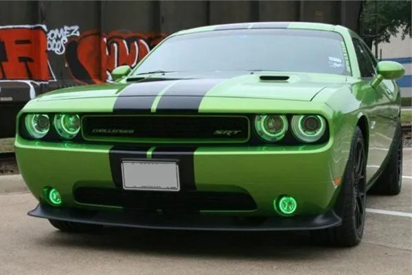 Oracle LED Headlight Halo Kit Dodge Challenger (2008-2014) [Surface Mount] Multicolored
