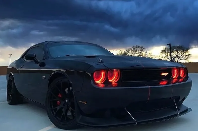 Oracle LED Headlight Halo Kit Dodge Challenger (2008-2014) [Surface Mount] Multicolored