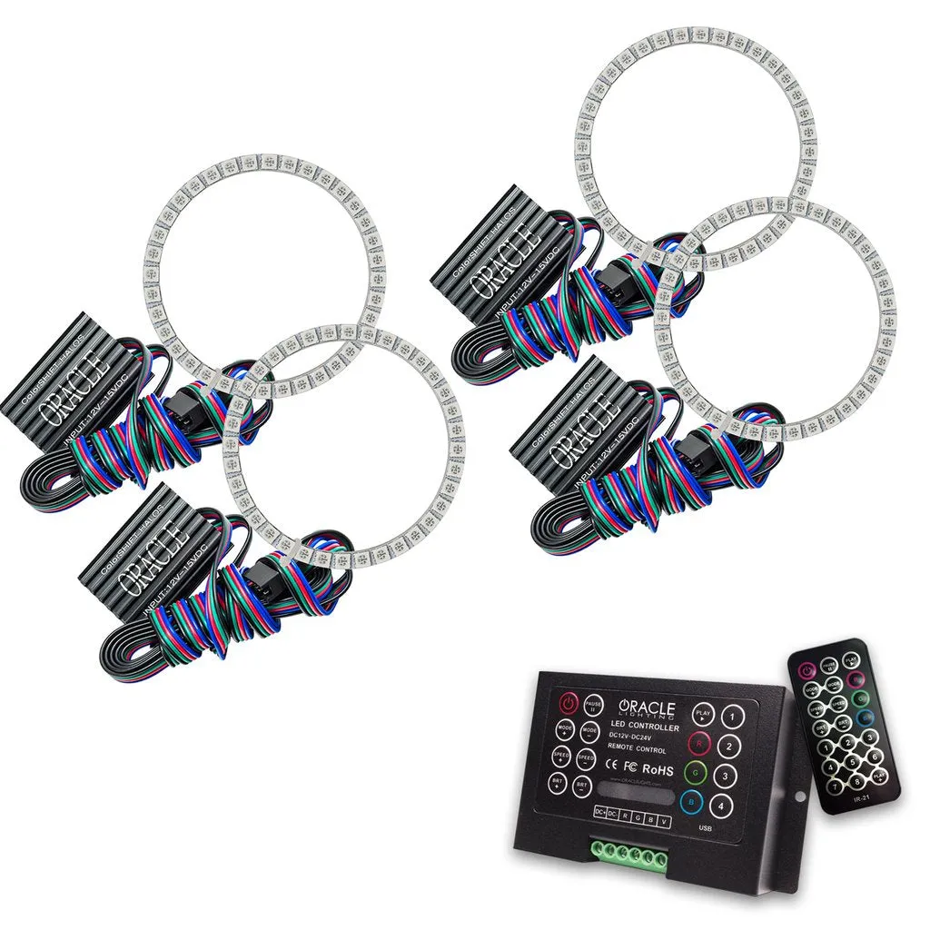Oracle LED Headlight Halo Kit Infiniti QX70 (2009-2015) Multicolored